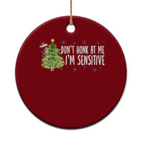 Christmas Marcus The Worm Ceramic Ornament Dont Honk At Me Im Sensitive Funny Brainrot Meme - Wonder Print Shop
