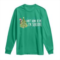 Christmas Marcus The Worm Long Sleeve Shirt Dont Honk At Me Im Sensitive Funny Brainrot Meme - Wonder Print Shop