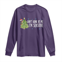 Christmas Marcus The Worm Long Sleeve Shirt Dont Honk At Me Im Sensitive Funny Brainrot Meme - Wonder Print Shop