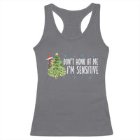 Christmas Marcus The Worm Racerback Tank Top Dont Honk At Me Im Sensitive Funny Brainrot Meme - Wonder Print Shop