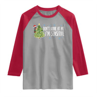 Christmas Marcus The Worm Raglan Shirt Dont Honk At Me Im Sensitive Funny Brainrot Meme - Wonder Print Shop