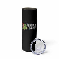 Christmas Marcus The Worm Skinny Tumbler Dont Honk At Me Im Sensitive Funny Brainrot Meme - Wonder Print Shop