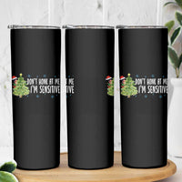Christmas Marcus The Worm Skinny Tumbler Dont Honk At Me Im Sensitive Funny Brainrot Meme - Wonder Print Shop