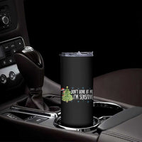 Christmas Marcus The Worm Skinny Tumbler Dont Honk At Me Im Sensitive Funny Brainrot Meme - Wonder Print Shop