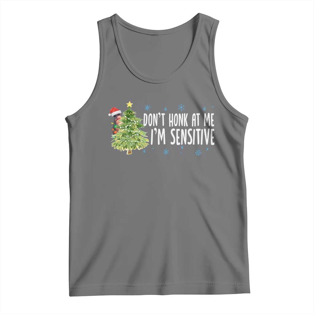 Christmas Marcus The Worm Tank Top Dont Honk At Me Im Sensitive Funny Brainrot Meme - Wonder Print Shop
