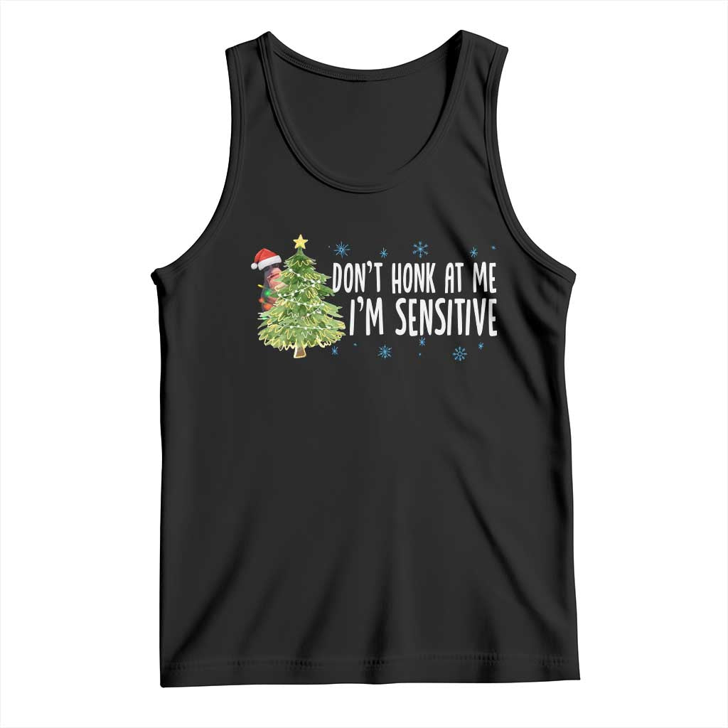 Christmas Marcus The Worm Tank Top Dont Honk At Me Im Sensitive Funny Brainrot Meme - Wonder Print Shop