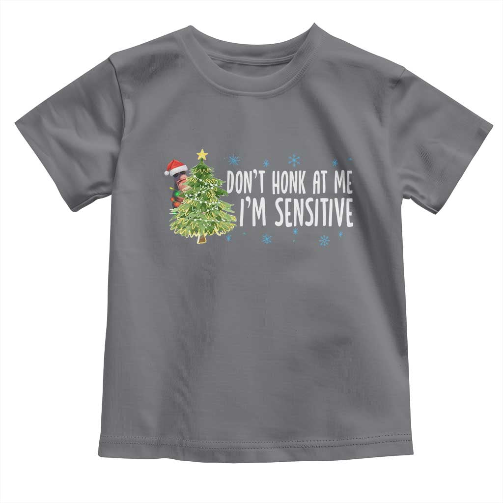 Christmas Marcus The Worm Toddler T Shirt Dont Honk At Me Im Sensitive Funny Brainrot Meme - Wonder Print Shop