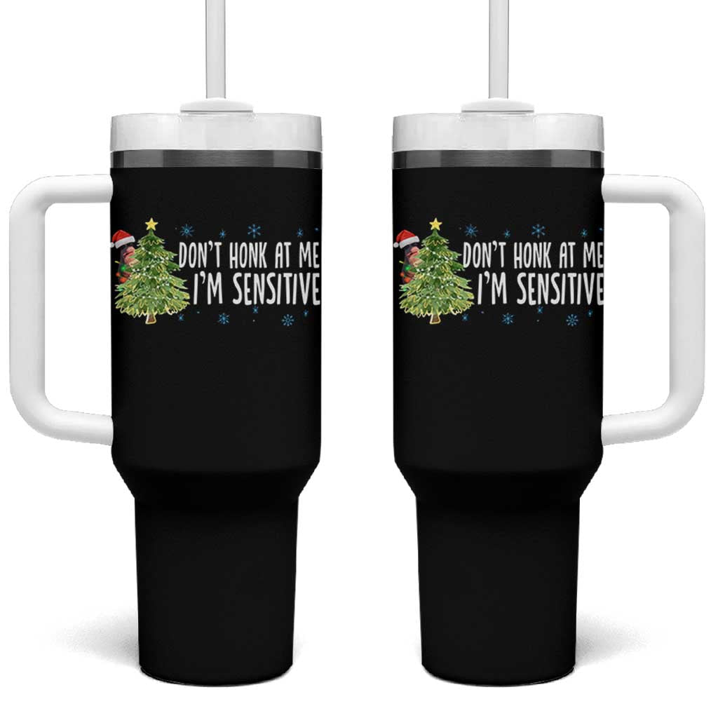 Christmas Marcus The Worm Tumbler With Handle Dont Honk At Me Im Sensitive Funny Brainrot Meme - Wonder Print Shop