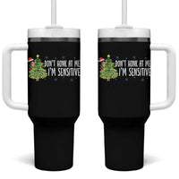 Christmas Marcus The Worm Tumbler With Handle Dont Honk At Me Im Sensitive Funny Brainrot Meme - Wonder Print Shop