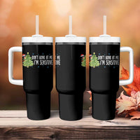 Christmas Marcus The Worm Tumbler With Handle Dont Honk At Me Im Sensitive Funny Brainrot Meme - Wonder Print Shop