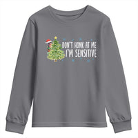 Christmas Marcus The Worm Youth Sweatshirt Dont Honk At Me Im Sensitive Funny Brainrot Meme - Wonder Print Shop