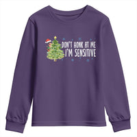 Christmas Marcus The Worm Youth Sweatshirt Dont Honk At Me Im Sensitive Funny Brainrot Meme - Wonder Print Shop