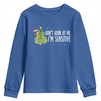 Christmas Marcus The Worm Youth Sweatshirt Dont Honk At Me Im Sensitive Funny Brainrot Meme - Wonder Print Shop