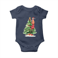 Marcus The Worm Christmas Baby Onesie Funny Brain Rot Meme - Wonder Print Shop