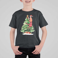 Marcus The Worm Christmas T Shirt For Kid Funny Brain Rot Meme - Wonder Print Shop