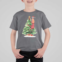Marcus The Worm Christmas T Shirt For Kid Funny Brain Rot Meme - Wonder Print Shop