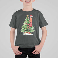 Marcus The Worm Christmas T Shirt For Kid Funny Brain Rot Meme - Wonder Print Shop