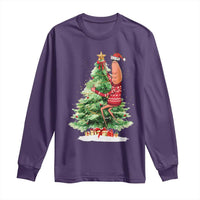 Marcus The Worm Christmas Long Sleeve Shirt Funny Brain Rot Meme - Wonder Print Shop