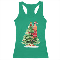 Marcus The Worm Christmas Racerback Tank Top Funny Brain Rot Meme - Wonder Print Shop