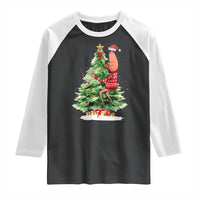 Marcus The Worm Christmas Raglan Shirt Funny Brain Rot Meme - Wonder Print Shop