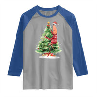 Marcus The Worm Christmas Raglan Shirt Funny Brain Rot Meme - Wonder Print Shop