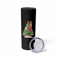 Marcus The Worm Christmas Skinny Tumbler Funny Brain Rot Meme - Wonder Print Shop