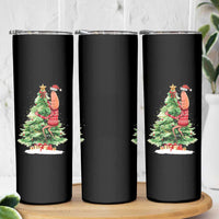 Marcus The Worm Christmas Skinny Tumbler Funny Brain Rot Meme - Wonder Print Shop