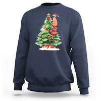 Marcus The Worm Christmas Sweatshirt Funny Brain Rot Meme - Wonder Print Shop