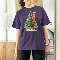 Marcus The Worm Christmas T Shirt For Women Funny Brain Rot Meme - Wonder Print Shop