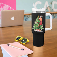 Marcus The Worm Christmas Tumbler With Handle Funny Brain Rot Meme - Wonder Print Shop