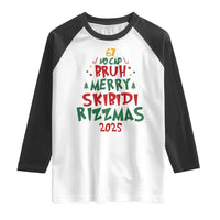 Funny Six Seven 67 Meme Christmas Tree Raglan Shirt Funny 6 7 Bruh Gen Alpha Slang Viral Meme - Wonder Print Shop