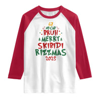 Funny Six Seven 67 Meme Christmas Tree Raglan Shirt Funny 6 7 Bruh Gen Alpha Slang Viral Meme - Wonder Print Shop