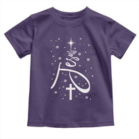 Jesus Christmas Tree Toddler T Shirt Christian Faith - Wonder Print Shop