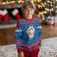 Nativity Scene Christmas Hanukkah Ugly Sweater The Greatest Gift of All Christian Coquette Bow Matthew 1:21 - Wonder Print Shop