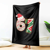 67 Christmas Throw Blanket Funny Six Seven 6 7 Meme Pajamas Gen Alpha Slang - Wonder Print Shop