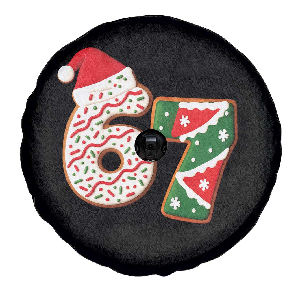 67 Christmas Spare Tire Cover Funny Six Seven 6 7 Meme Pajamas Gen Alpha Slang - Wonder Print Shop