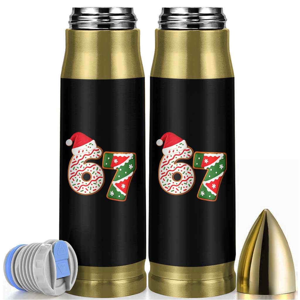 67 Christmas Bullet Tumbler Funny Six Seven 6 7 Meme Pajamas Gen Alpha Slang - Wonder Print Shop