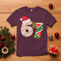 67 Christmas T Shirt Funny Six Seven 6 7 Meme Pajamas Gen Alpha Slang - Wonder Print Shop