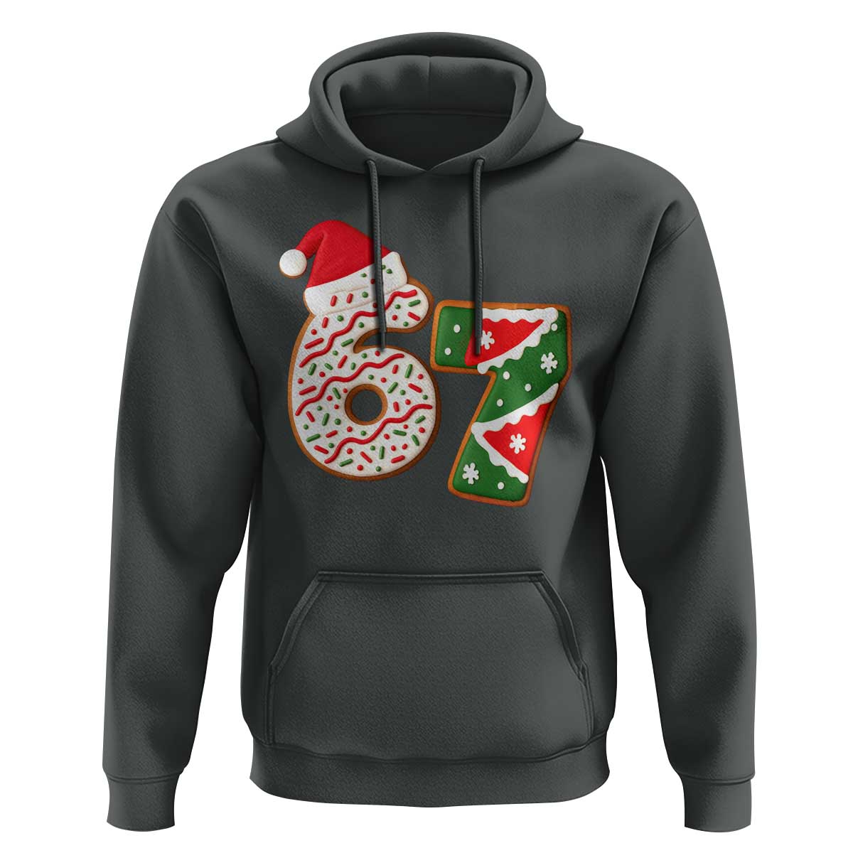 67 Christmas Hoodie Funny Six Seven 6 7 Meme Pajamas Gen Alpha Slang - Wonder Print Shop