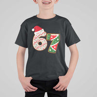 67 Christmas T Shirt For Kid Funny Six Seven 6 7 Meme Pajamas Gen Alpha Slang - Wonder Print Shop