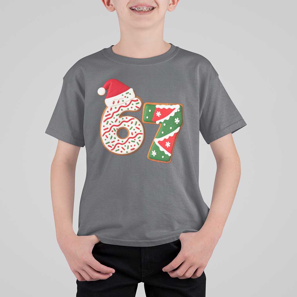 67 Christmas T Shirt For Kid Funny Six Seven 6 7 Meme Pajamas Gen Alpha Slang - Wonder Print Shop