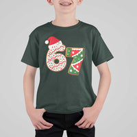 67 Christmas T Shirt For Kid Funny Six Seven 6 7 Meme Pajamas Gen Alpha Slang - Wonder Print Shop