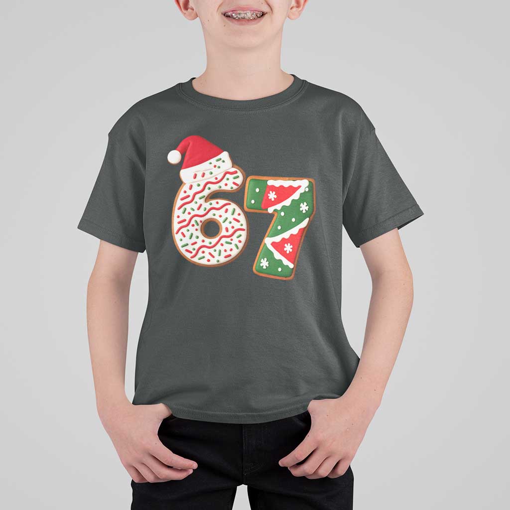 67 Christmas T Shirt For Kid Funny Six Seven 6 7 Meme Pajamas Gen Alpha Slang - Wonder Print Shop