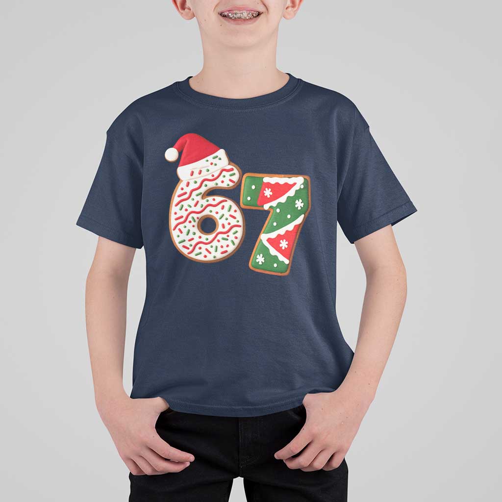 67 Christmas T Shirt For Kid Funny Six Seven 6 7 Meme Pajamas Gen Alpha Slang - Wonder Print Shop