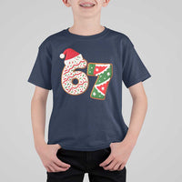 67 Christmas T Shirt For Kid Funny Six Seven 6 7 Meme Pajamas Gen Alpha Slang - Wonder Print Shop