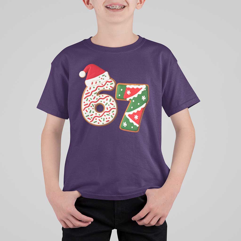 67 Christmas T Shirt For Kid Funny Six Seven 6 7 Meme Pajamas Gen Alpha Slang - Wonder Print Shop