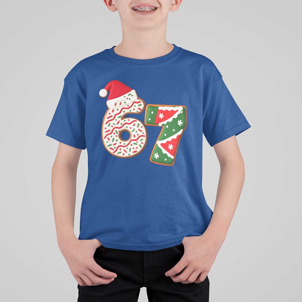 67 Christmas T Shirt For Kid Funny Six Seven 6 7 Meme Pajamas Gen Alpha Slang - Wonder Print Shop
