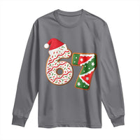 67 Christmas Long Sleeve Shirt Funny Six Seven 6 7 Meme Pajamas Gen Alpha Slang - Wonder Print Shop