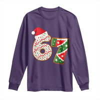 67 Christmas Long Sleeve Shirt Funny Six Seven 6 7 Meme Pajamas Gen Alpha Slang - Wonder Print Shop