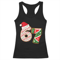 67 Christmas Racerback Tank Top Funny Six Seven 6 7 Meme Pajamas Gen Alpha Slang - Wonder Print Shop